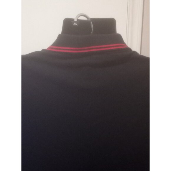 Polo Ralph Lauren Mens XL Custom Fit Polo Shirt Black Red Big Pony #8 - Picture 6 of 12